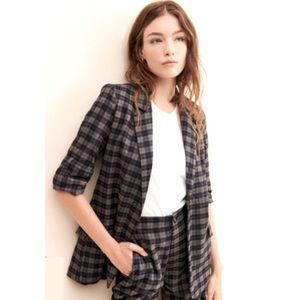 dRA Plaid Misa Blazer